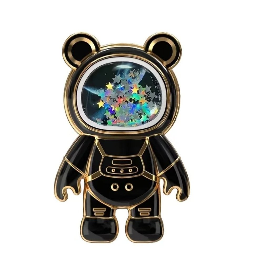 Space bear cell phone stand